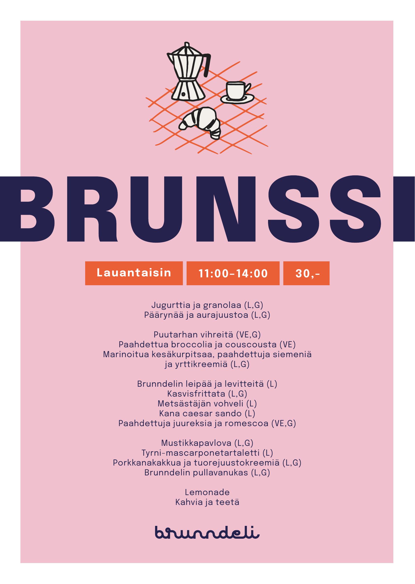 Brunndeli, Lauantai, Brunssi, Turku, Jokiranta, Ars Nova - Aboa Vetus Ars Nova